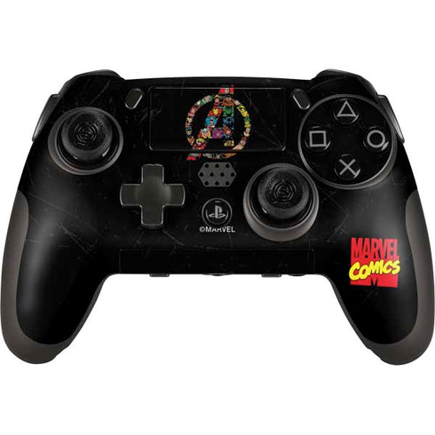 Marvel Classic Comics Avengers Logo PlayStation Scuf Vantage 2 Controller Skin